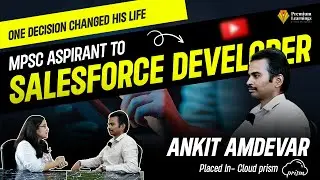 MPSC to Salesforce Developer | Success story of Ankit Amdevar | Premium Learning Systems