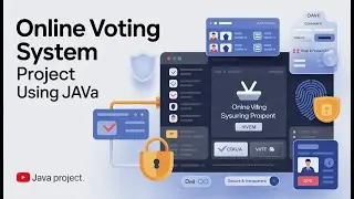 🗳️ Online Voting System (Java) || Registration , candidatelist , cast vote , view result. 