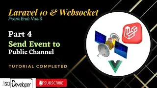 Laravel 10 & Websocket - Send Event to Public