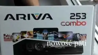 Ferguson Ariva 253 Combo DVB-S/S2 DVB-C DVB-T/T2 tuner satelitarny test unboxing multiroom