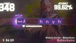 8* Batsubyou in TypoJam / Mapped by guhw (me)
