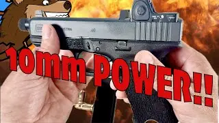 Glock in 357 Sig | 10mm Power in a Glock 19 Size! | Lone Wolf 4.6” Barrel | Xtreme Penetrators!!