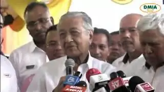 Lawatan Yab Tun DR MAHATHIR ke Depot DMIA Serendah