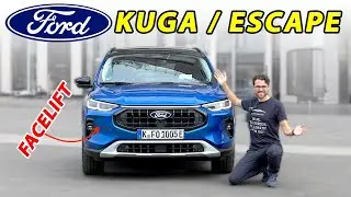 2024 Ford Kuga / Ford Escape facelift driving REVIEW