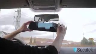 4CH kamera ve zpětném zrcátku Secutek C4MA - SecuTek.cz