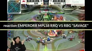 @reaction EMPEROR, MPL S8 RRQ VS RBG 