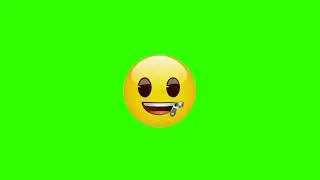 zipper mouth face emoji 🤐 effects Green screen video free download - Free copyright