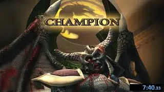 Mortal Kombat Deception Baraka Min Arcade Mode Speedrun 7:40