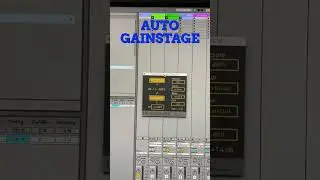 Auto gainstage your channels with „The normalizer!“ 