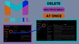 How to Delete multiple mails from Gmail in Bulk | Delete all at Once.
