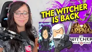 Bunny REACTS to The Witcher! enters AFK Arena!