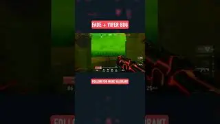 Is that fade + viper ult bug? 
