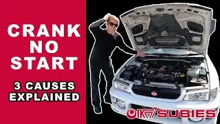 Crank no start on JDM Subaru - 3 possible causes / GC8 Version 5