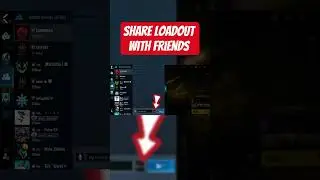 How to Share Weapon Loadout with Friends in Blood Strike #bloodstrike #bloodstrikeochoochogift
