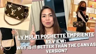 LV Multi Pochette Empriente: Why is it better than the canvas version?