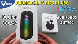 ✅ Audifonos AUT209 - Bocina BOC242 | 1HORA | Unboxing y Review / Valen la pena❓