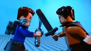 Sword Fight | LEGO Stop Motion