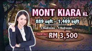 The Fiddlewoodz | Mont Kiara | Exsim Group | 889-1,469sqft | RM3,500 Only! 2 - 4 Bedrooms