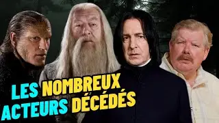 Tous ces acteurs d'Harry Potter sont morts ! Infos et hommage