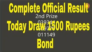 #prizebonddraw 1500 prize bond1500 prize bond result today |15 Feb 2021 Quetta|پرائز بانڈ ڈرا