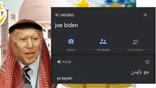 《JOE BIDEN》in defferent language meme