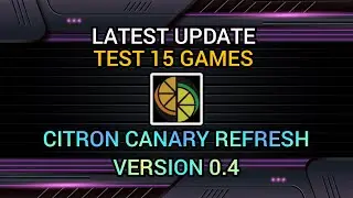 Latest Update | Test 15 Games | Citron Emulator on android.