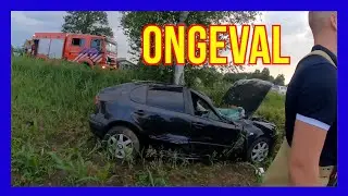 Accident - VOLUNTEERS - DUTCH FIREFIGHTERS - LUNTEREN FIRE DEPARTMENT.