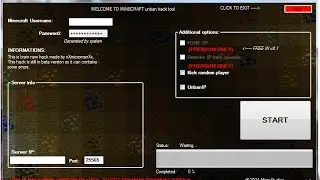 Minecraft Unban Hack tool v.1.6 |No survery|No password|All MC Versions| REUPLOAD |