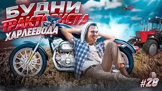 🏍️  #мотобудни на #sporster 🚜 и сказ о том как меня пчелка 🐝 покусала 😢 #мото #мотоблог #мотоцикл
