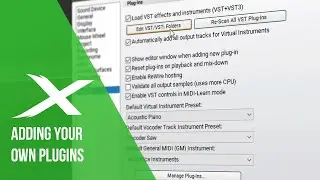 Mixcraft University | Managing VST Plugins