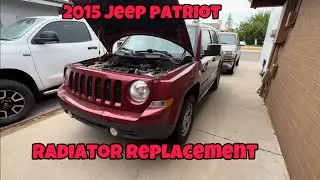 2015 jeep patriot radiator replacement