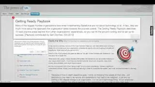 Power of Us Hub Playbooks Tour with Intro.js
