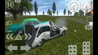 😰НАШЕЛ В ЛЕСУ РАЗБИТУЮ МАШИНУ В Simple Car Crash Physics Sim