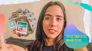COMO FAZER IMÃS DE FOTOS/ FOTOS MAGNÉTICAS- #DIY