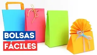 🛍 4 Easy-to-Make Paper Gift Bags