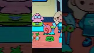 Toca boca free gift SpongeBob so cute 😍 💓