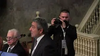 Ашот Джазоян приветствует участников медиафорума 