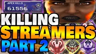 Making Streamers RAGE - Both POVs - Pathfinder w 60K Kills, 3K Wins, Season 15