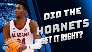 Did the Charlotte Hornets get it right by selecting Brandon Miller over Scoot Henderson?