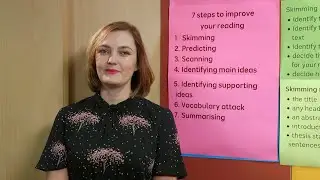 Academic English: Reading Strategies For Academic Texts
