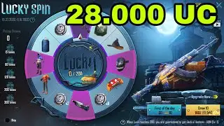 [PUBG MOBILE] NEW JACK-O’-LATERN AKM LUCKY SPINS - SO MANY MATERIALS!!!