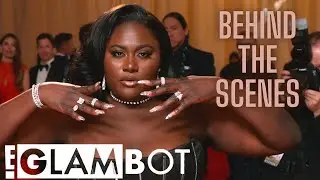 Danielle Brooks GLAMBOT: BTS at 2024 Oscars