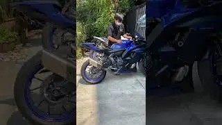 Yamaha R7 with Akrapovic Exhaust Sound