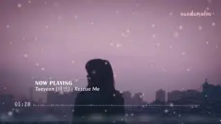 Taeyeon - Rescue Me [3D+BASS BOOSTED+EMPTY ARENA]