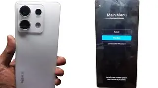 REDMI NOTE 13 5G Wipe data reset