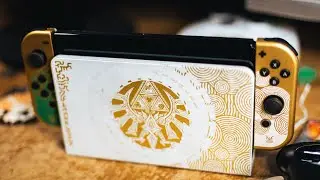 Probando la nueva Nintendo Switch OLED Edición The Legend of Zelda: Tears of the Kingdom
