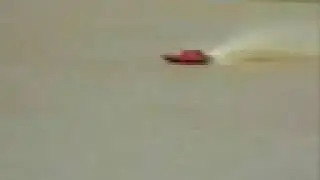 Bundy Rumrunner Zenoah powered RC Hydro 1st test