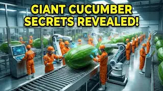 Inside pickle production how cucumbers become spears | Full Process