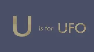 Alphabet January challenge - U is for ufo
