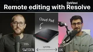 Working with editors from anywhere using Blackmagic Cloud Pod // Show and Tell Ep.103